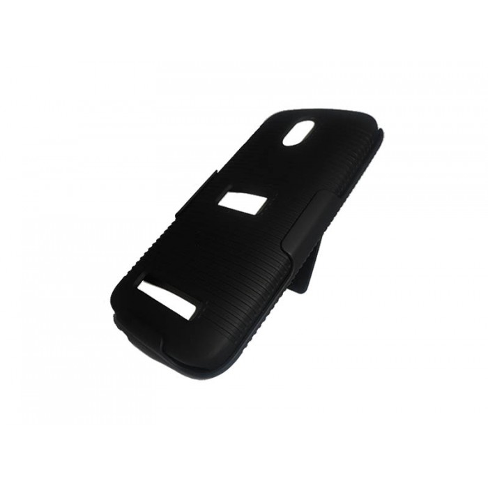 BLACKBERRY Z10 Clip Combo 3 en 1 Holster + Mica + Paño Limpiador